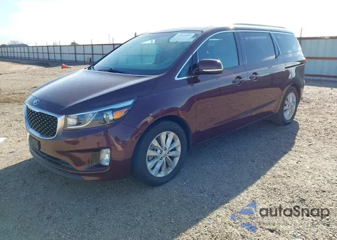 2015 Kia Sedona Ex из США, поврежденный, VIN KNDMC5C17F6048742